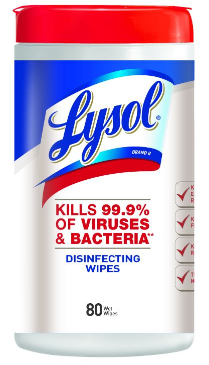 LYSOL® Disinfecting Wipes (Discontinued)